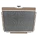 ALLOYWORKS 3 Row Core Aluminum Radiator For 1967-1970 Ford Mustang Mercury / 1968-1970 Cougar XR7 PRO