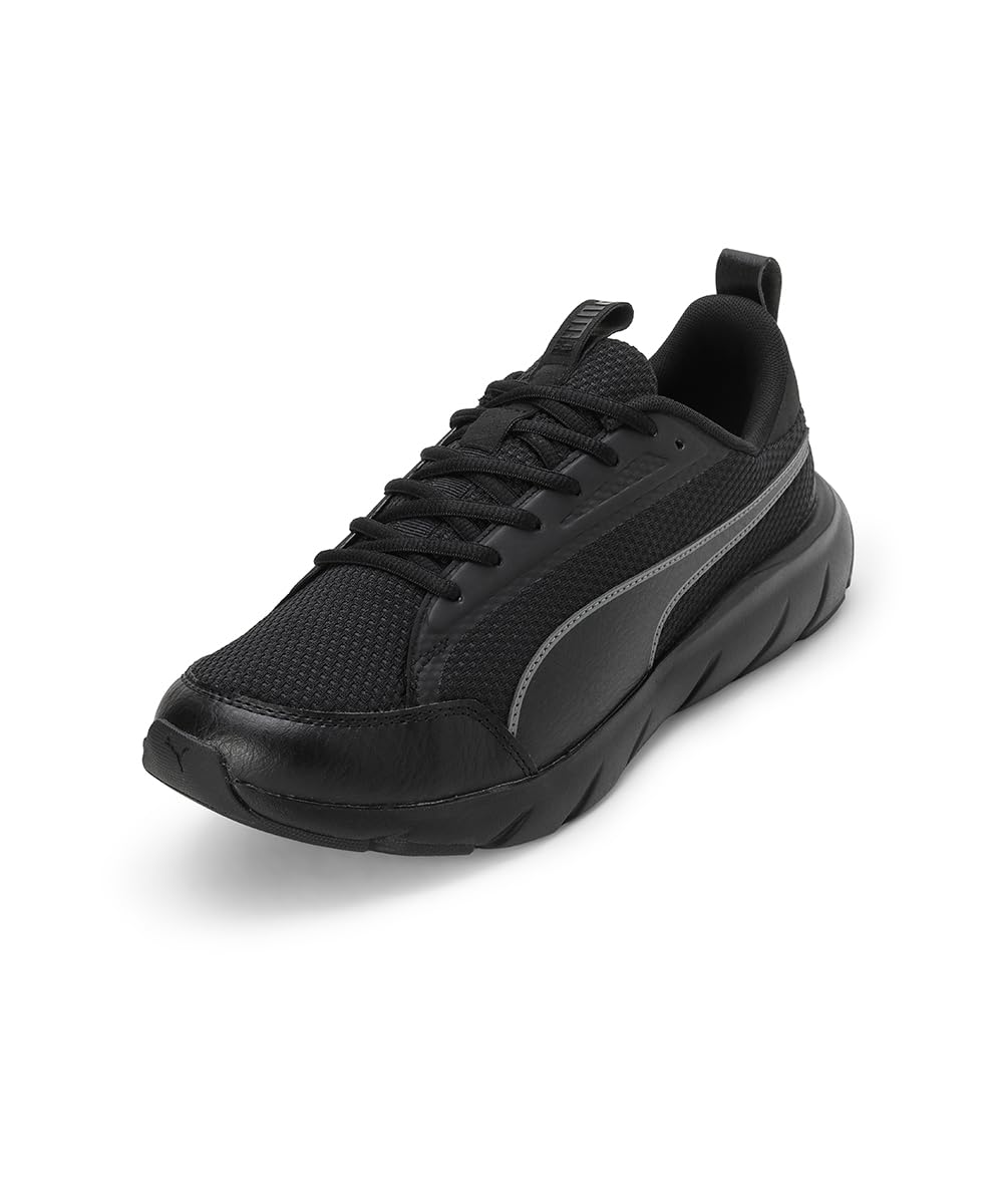 Puma Unisex-Adult Softride Flex Lace Wide Black-Black Running Shoe - 7 UK (37935102) (B0BL7J8D2D) Amazon Price History, Amazon Price Tracker