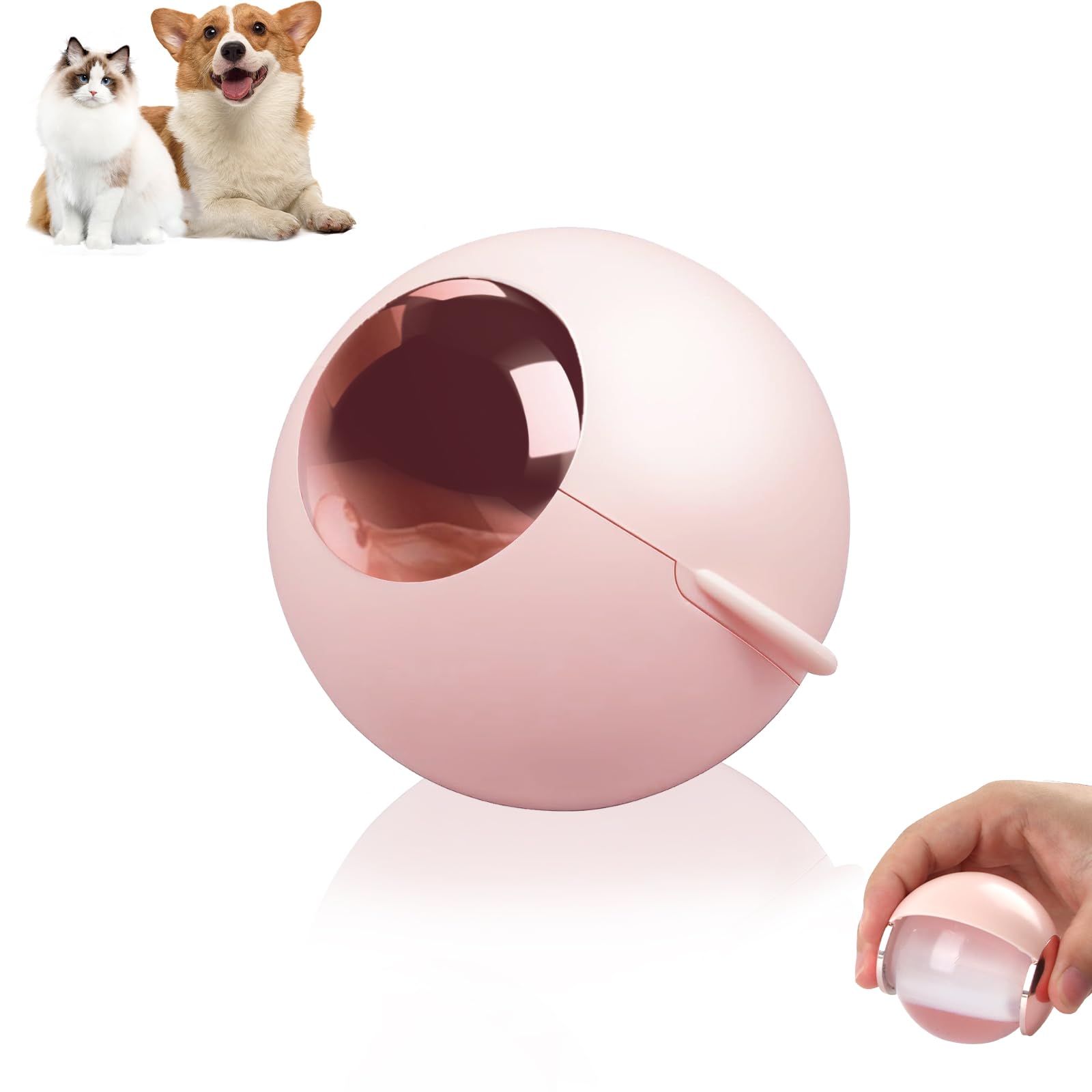 Quita Pelusas Ropa, Waldspring Portátil Lint Roller, Quita Pelos Mascota Ropa, Lint Roller,Adecuado para el Hogar y los Viajes, para Ropa, Alfombras, Asientos de Automóviles.