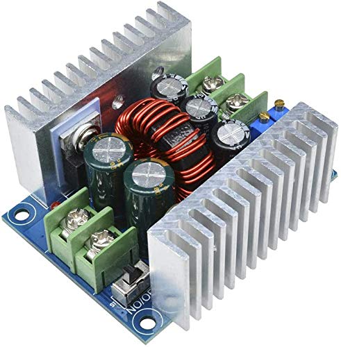 Hubceuo 300W 20A DC-DC Ajustable Buck Convertidor Módulo Regulador De Voltaje De Corriente Constante Controlador De Fuente De Alimentación, 500303642