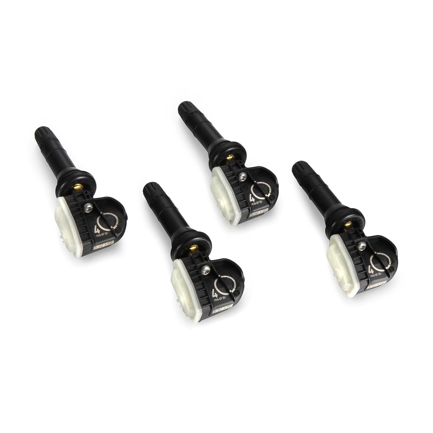 ANBOO Lot de 4 capteurs de pression des pneus TPMS 433 MHz pour Opel Mokka, Insignia, Corsa, Antara, Zafira - Avec numéros OE 13506028, 13594222, 13598773