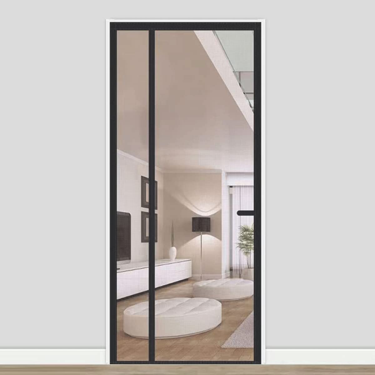 Magnet-Fliegengitter Für Türen – Selbstschließend, 175x245 Cm, Insektenschutz Ohne Bohren, Für Balkon Und Terrasse