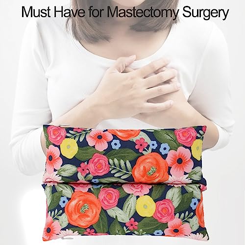 Image of Little Port Pillow Heart Surgery Pillows for Chemo Port After Open Heart Surgery Recovery Gifts Bypass Pacemaker Must Haves Protector Cushion Cute Flower