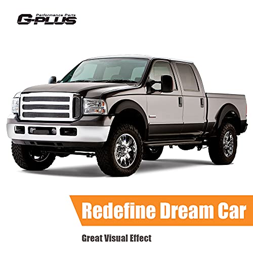 G-Plus Fender Flares Compatible With Ford 1999-2007 F250 F350 F450 Super Duty (Factory Style) #TOP2