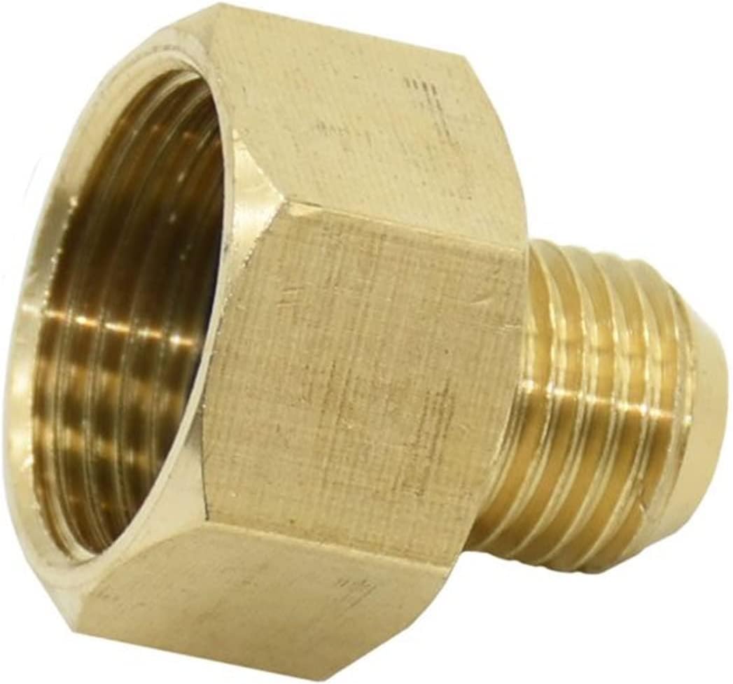 Threaded Connector，Nipple Fitting, Straight Connector，Thread Brass Bushing Reducing Connector，Fitting Connector M22 Female to M14 Male Threaded Joint Reducing Joint Threaded Connector for Sprayer High