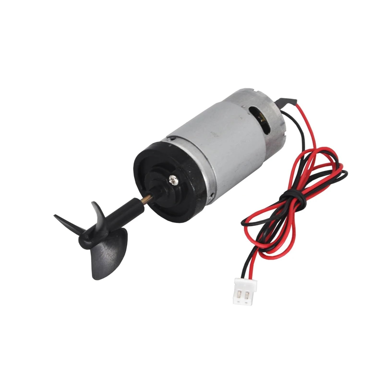Unterwasserstrahlruder 390, eingebauter Bootsmotor mit wasserdichter Dichtung | 7,4 V 8,4 V, 3-Blatt-Propeller for RC-Boot-Angelköder(One Kit wiht Prop)