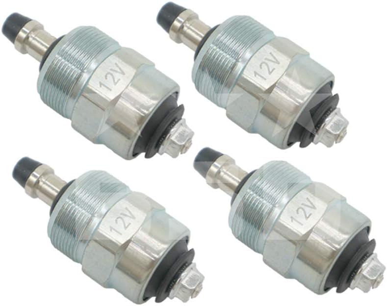 BSD Diesel Fuel Shut Off Solenoid Valve 146650-0820 Magnet Valve for Zexel With Bosch EPVE VE Pump (24V (2pcs))