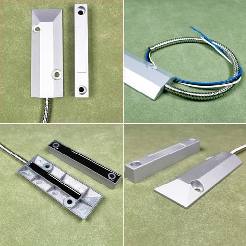 Image of Gebildet Rolling Door Contact Magnetic Reed Switch Alarm with 3 Wires for N.O. /N.C. Applications OC-55