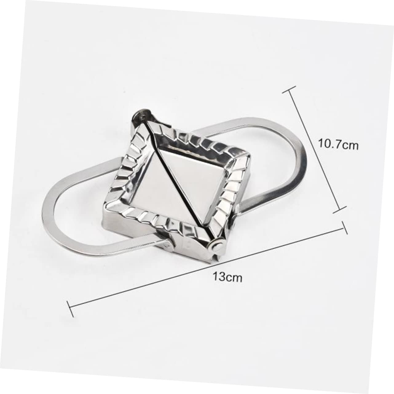 GRIRIW 304 Stainless Steel Dumpling Ravioli Empanada Maker Professional Dumpling Press Easy to Clean