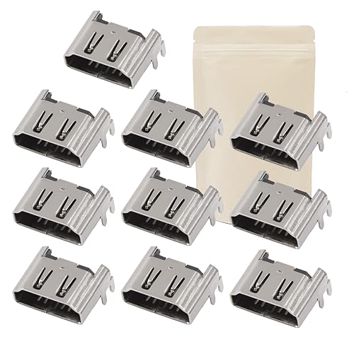 Ya en mundofriki.es: Adaptout x10 puertos HDMI compatible con PS4, conector de interfaz de enchufe de puerto HDMI pieza de repuesto para consola Playstation 4 PS4 2,0