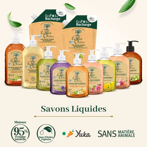 Savon Liquide Verveine Citron Le Petit Olivier Le Flacon De 300 Ml - vue 5