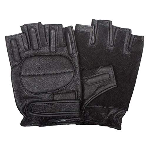 Fox Outdoor Products Half Finger Repelling Gloves, Black, Medium