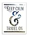 Stupell Industries Keep Calm and Travel On Oversized Wall Plaque Art, Proudly Made in USA