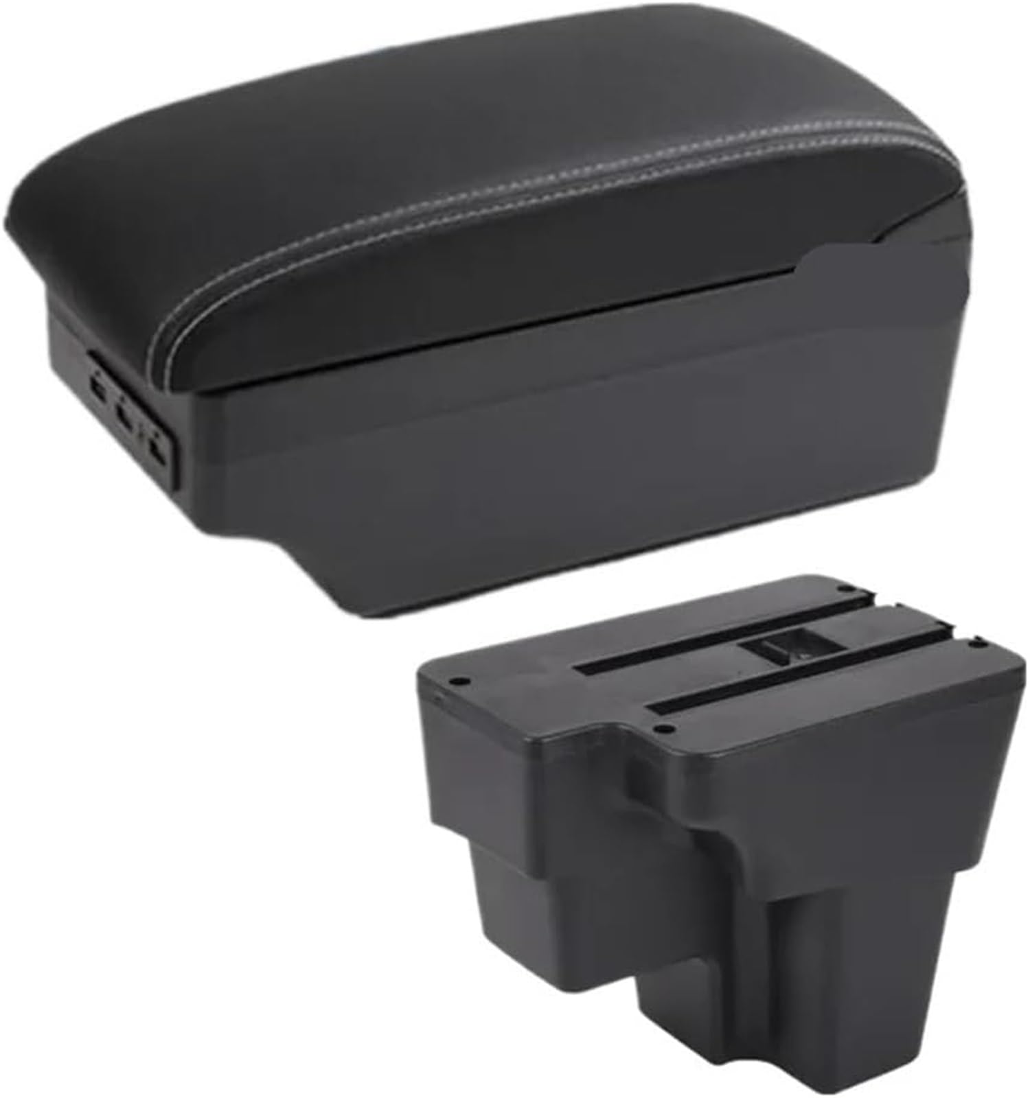 Drezzo Arm Rest Cover for Car For Kia For STONIC 2015-2022 Armrest Box Center Storage Car Accessories Centre Console