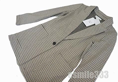 Amazon 安室奈美恵 H M コラボ 第二弾 チェックジャケット ベージュ サイズ34 千鳥格子 アムロ Amuro Namie アニメ 萌えグッズ 通販