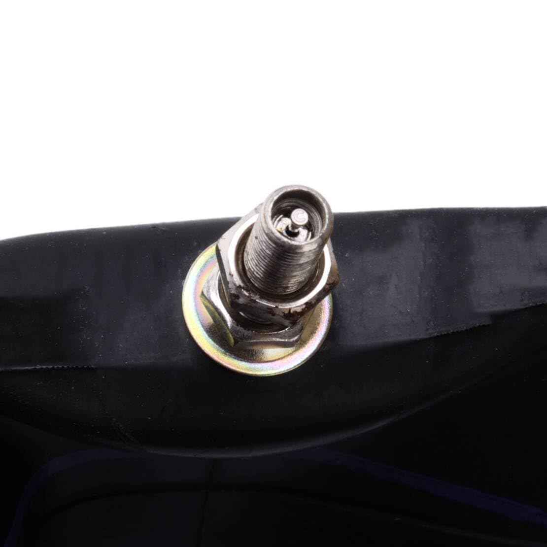 Schwarzer Gummi Motorradreifen 130/90-16 Radschlauch mit Ventilschaft