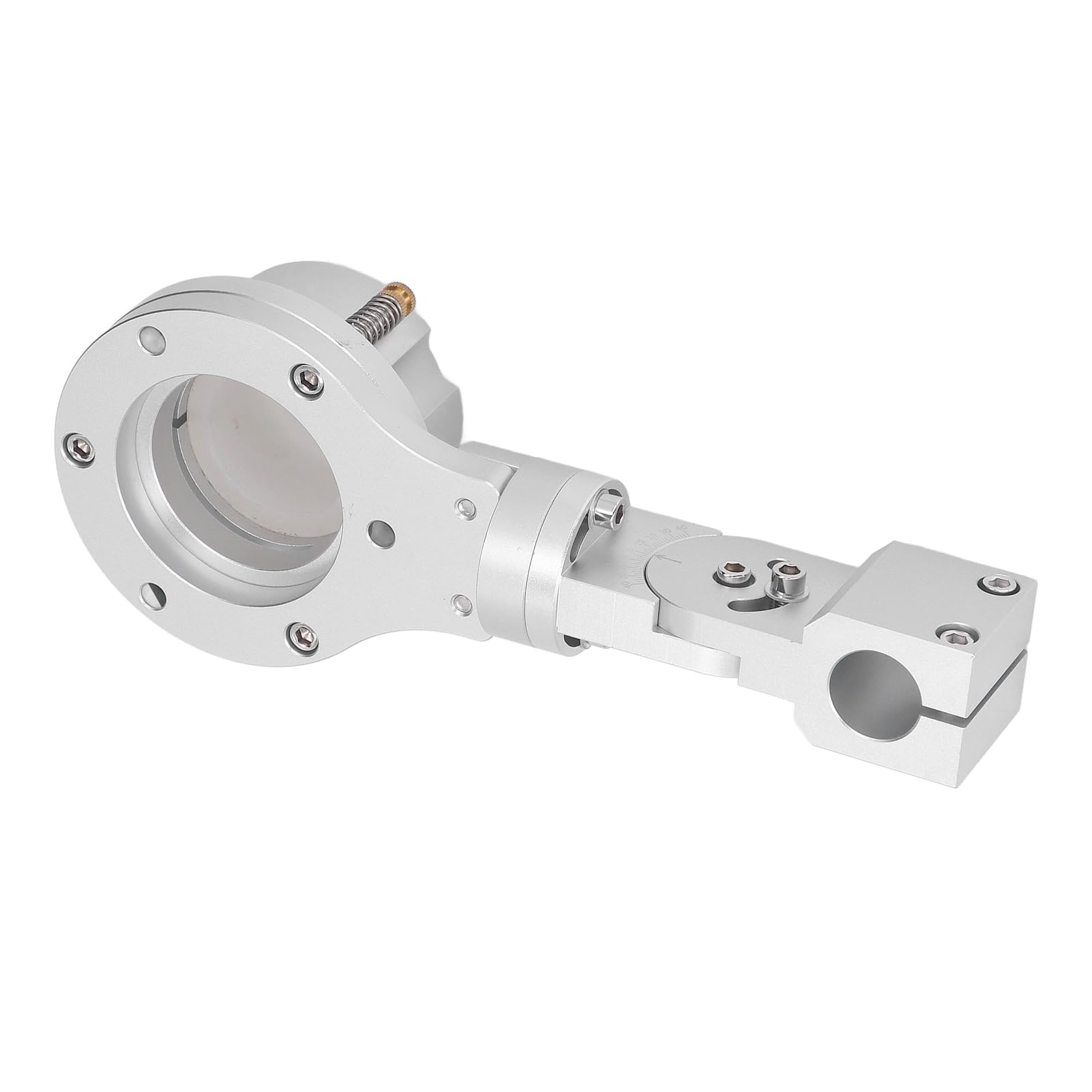 Aramox Uchwyt Przecinarki Plazmowej Zacisk Palnika ze Stopu Aluminium Zacisk Przecinarki 45 Mm Drążek Podnoszący 25 Mm Możliwość Obrotu o 360 Stopni dla Użytkowników Maszyn do Cięcia Płomieniem CNC