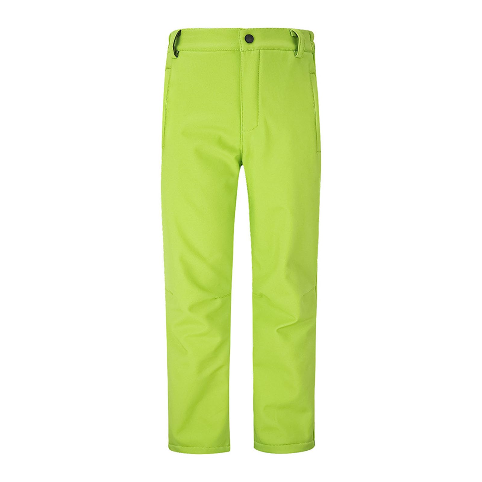 Genérico - Pantalón impermeable transpirable a prueba de viento para niño, niña, exterior, senderismo, esquí, activo, resistente, cómodo, repelente al agua, ligero, secado rápido, elástico ajustable