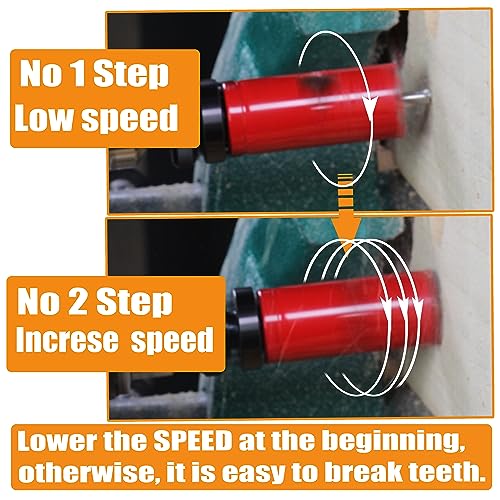 Wowsupm 5 Inch Carbide Hole Saw Bit Deep Cutting 2.36” For Multiple Material Hardy Plank Nail Embedded Wood Air Brick Up To 30X Longer Life #TOP4