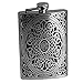 8oz Celtic Design Flask L1
