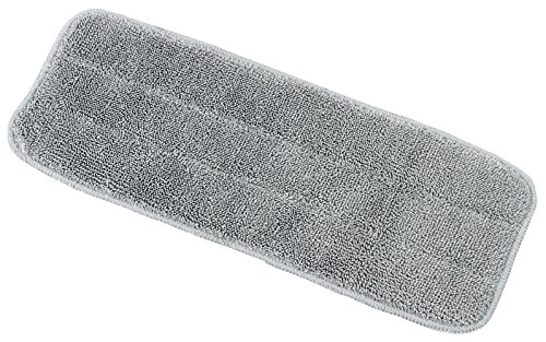 Image of Libman Commercial 1013 Microfiber Multi-Purpose Mop Pad, 15 inch, Hook-and-Loop Attachment (Pack of 12)