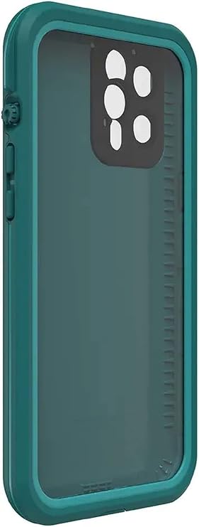 LifeProof FRE Series Waterproof Case for iPhone 12 Pro Max (Only) - Non-Retail Packaging - Free Diver (Ocean Depths/Peacock Blue)