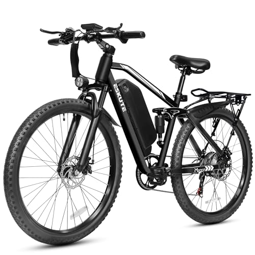 ESKUTE M200F Electric Bike for Adults – 27.5 inch Tire Mountain E-Bike, 1500W Peak Brushless Motor...