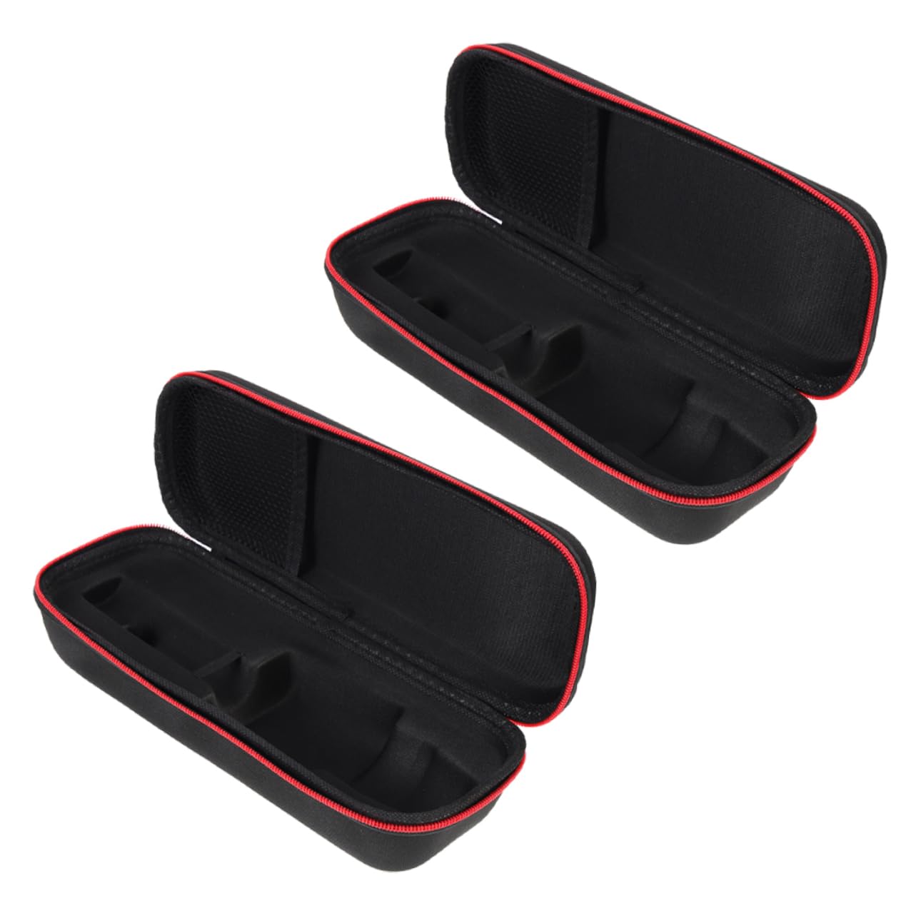 Yardwe 2 pcs Microphone Storage Bag Portable Handheld Microphone Case Sturdy Shockproof Zipper Pouch for Travel Use Lightweight Convenient Mic Carrying