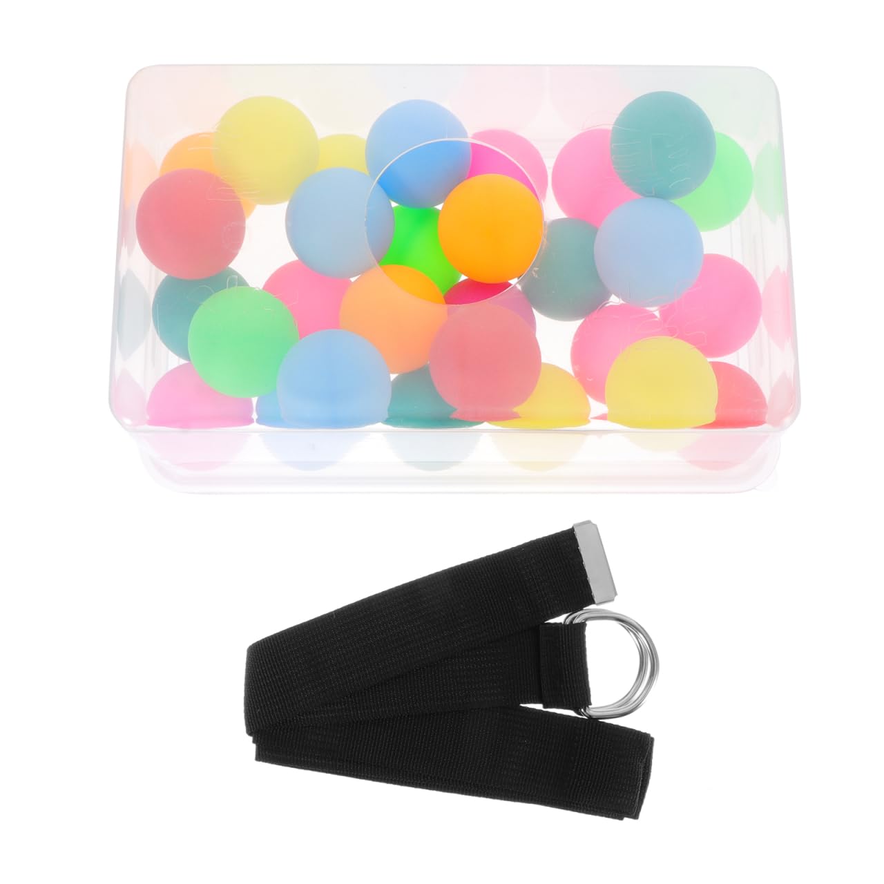 Pong Game Balls : 30Pcs Kids Twerk Pong Game Balls Shaking Game Kit with Waist Belt Hand- eye Coordination