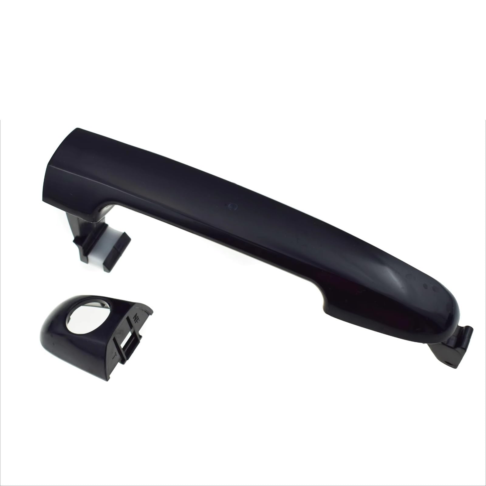 Iukmr Front Left X1 For Hyundai For Sonata 2006-2010 Outside Door Handle Front Left/Front Right/Rear Left/Rear Right Black Car Outer Door Handle(Front Left X1)