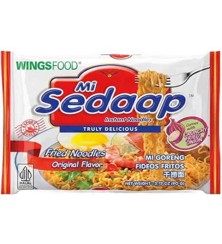 Image of Mi Sedaap Mi Goreng Indonesian Fried Instant Noodles, 3 OZ, Pack of 1