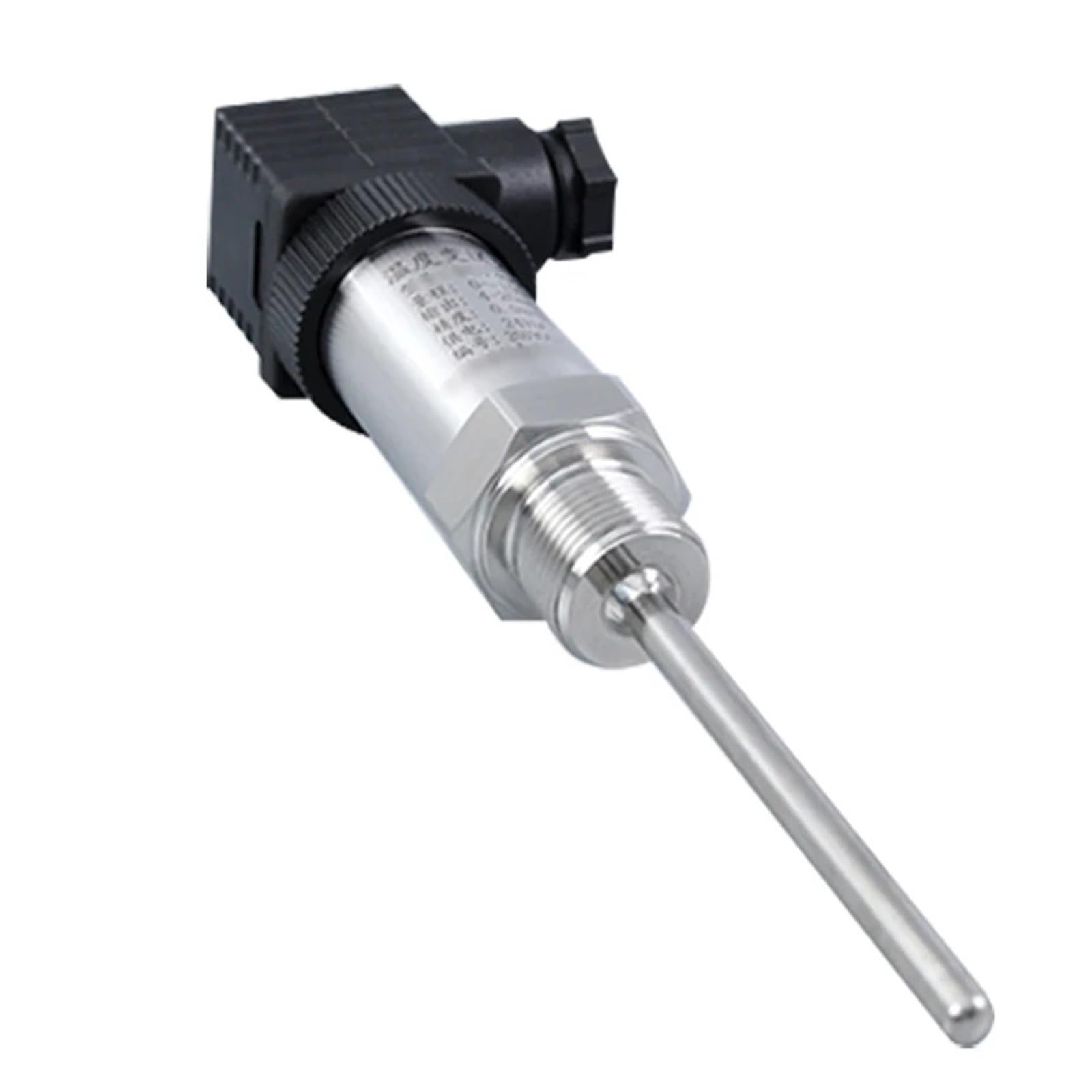 Sensor de temperatura integrado Pt100, transmisor, acero inoxidable 4-20 mA(150mm,0-100 C 4-20mA)