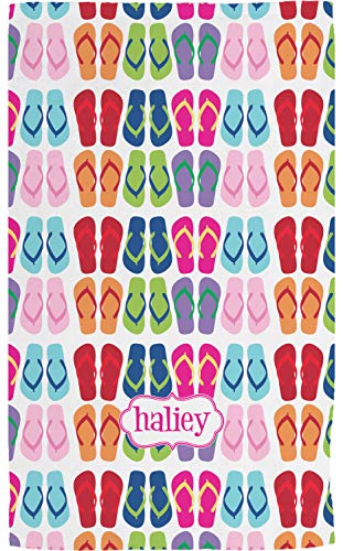 Rnk Shops Flipflop Hand Towel - Full Print (Personalized) #TOP1
