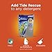 Tide Odor Rescue with Febreze Odor Defense Laundry Pacs In-Wash Detergent Booster, 9 Count, 7 Oz