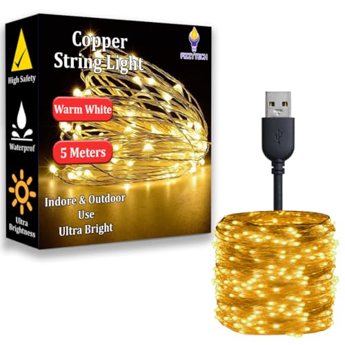 fizzytech Ball Decoration Fairy String Lights Balls String for Diwali,...