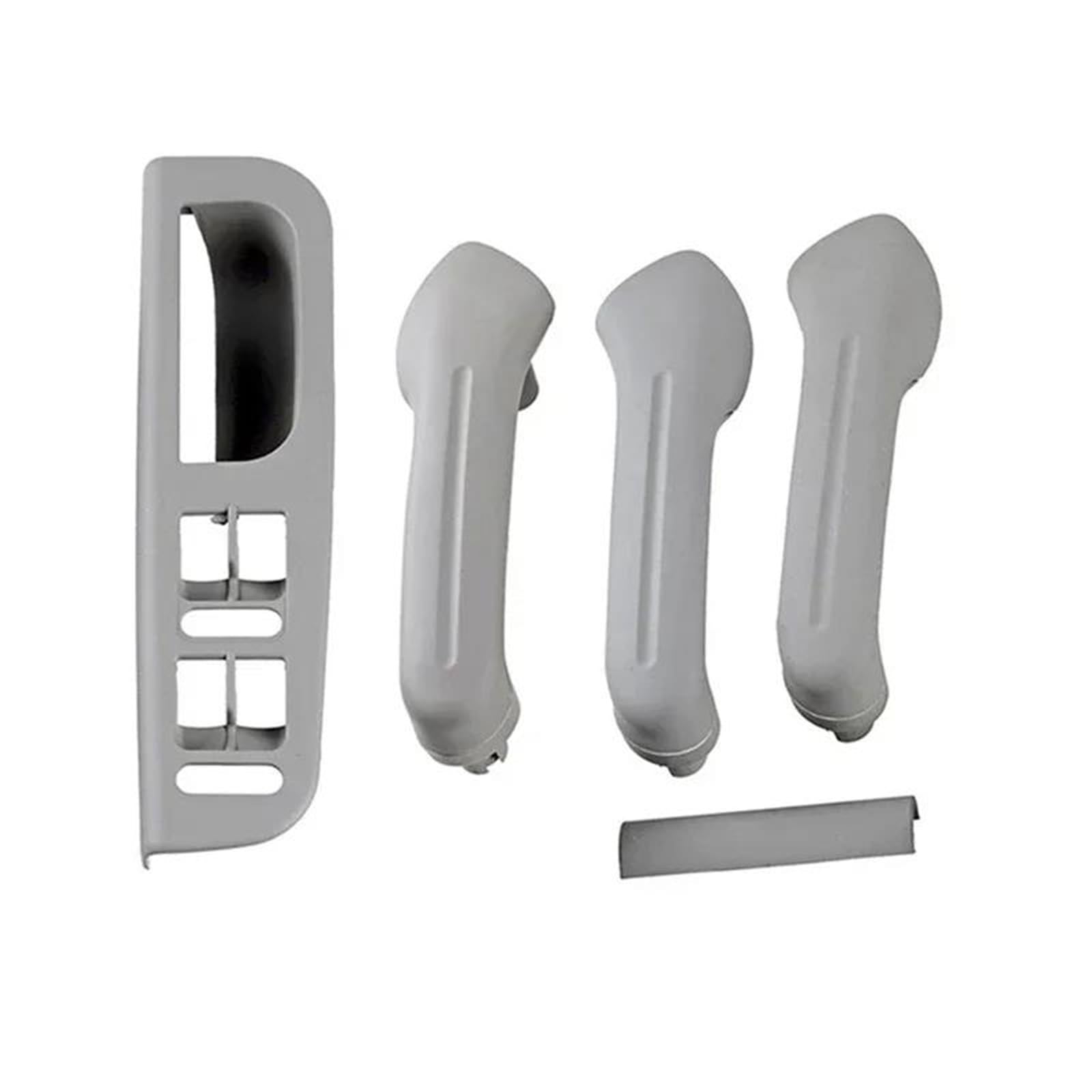 LVXVMOZEOK Interior Door Handle Armrest for Bora for Golf 4 for MK4 for Jetta 1999-2004 3B1867171E Front Rear Left Right Door Black Pull Grab Handle(Gray)
