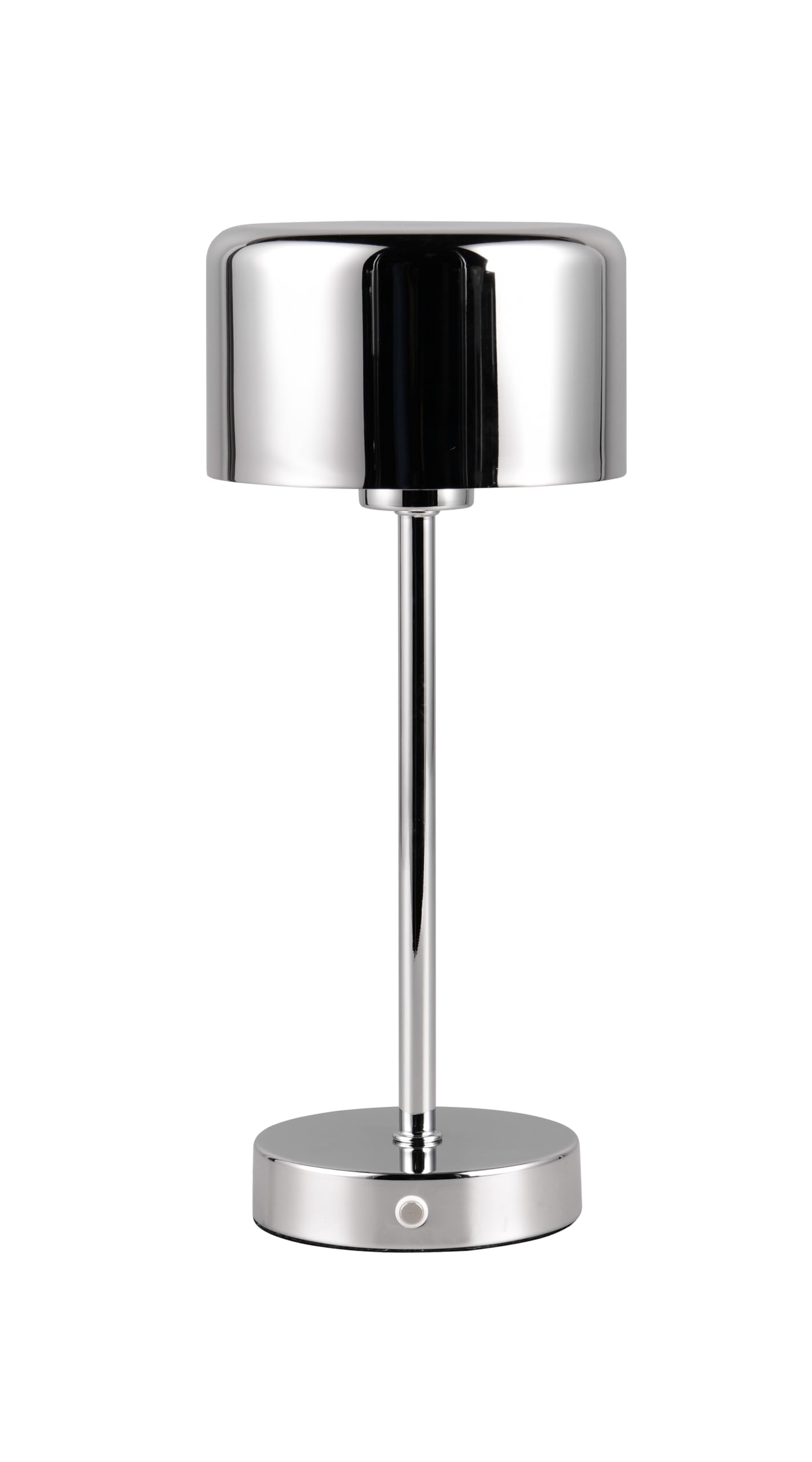 Rl Live Your Light Chrome Reality Leuchten Jeff R59151106 Led Battery-Powered Table Lamp Metal With 1.5 Watt Led, 4-Way Touch