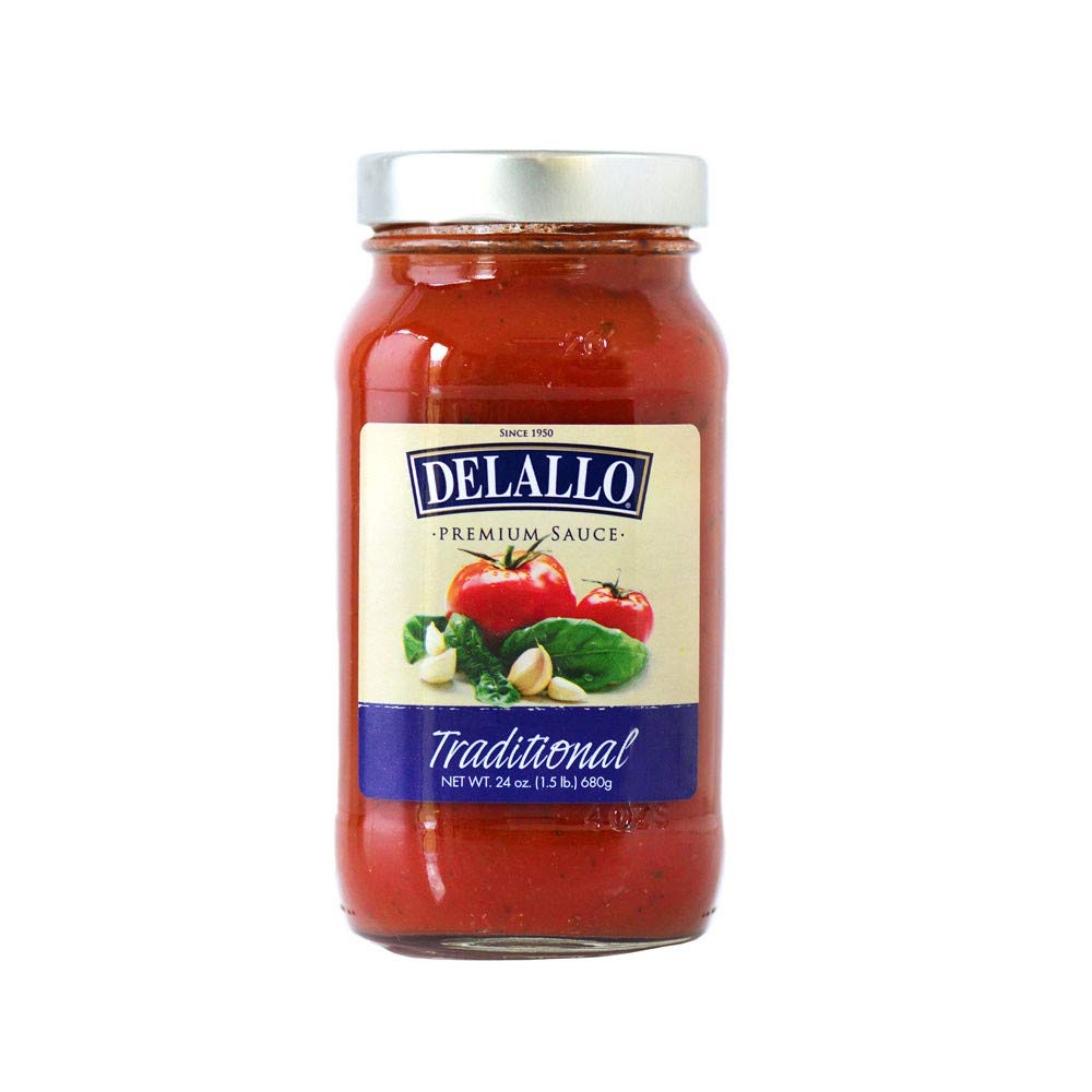 DELALLO Traditional Pasta Sauce, 24 OZ