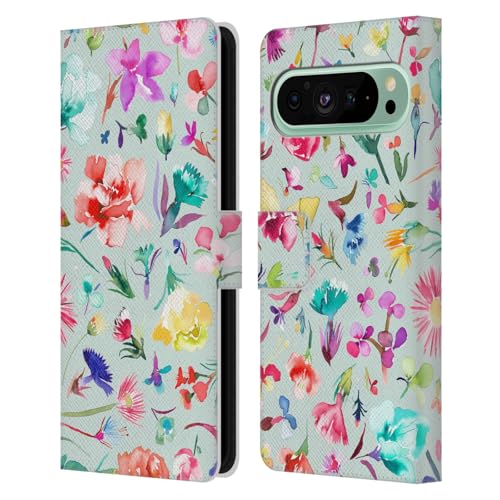 Head Case Designs �������C�Z���X Ninola Buds �u���[ �ԕ� ���U�[ �E�H���b�g�P�[�X Google Pixel 9 Pro XL�Ή�