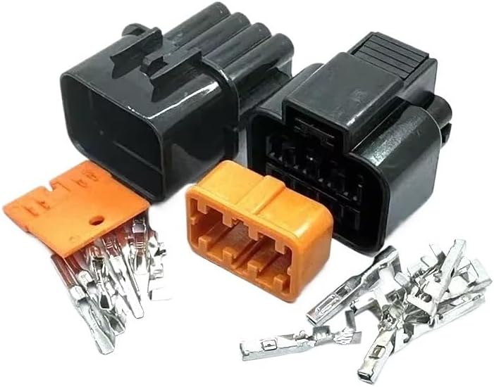 1 Set 8 Pin PB621-08020 PB625-08027 Automotive Harness Cable Connector Male Female Car Wire Plug For(AF5)