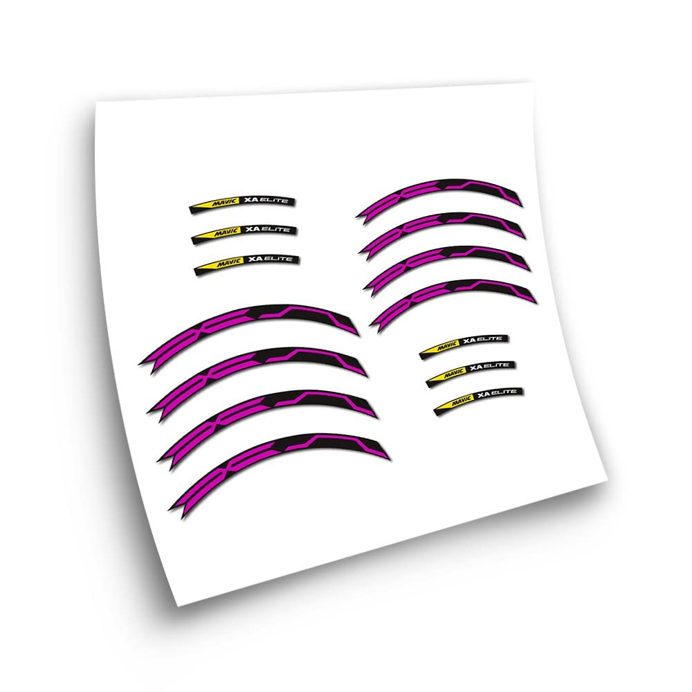 STAR SAMMavic Crossmax XA Elite MTB 29" Wheel Rim Bike Compatible Stickers