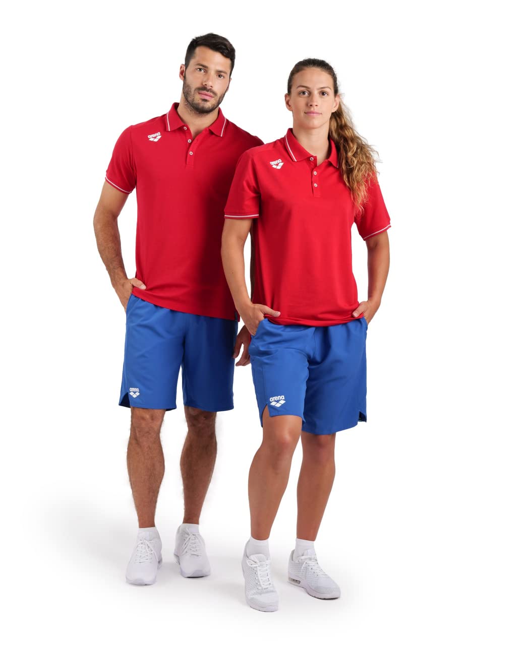 Arena Team Polo Unisexe en Coton Solide Polo Shirt Mixte (Lot de 1)