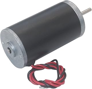 GRASAKY Model Geared Micro Carbon Brush Motor, 12V CW/CCW Permanent Magnet DC Motor, High Powerful High Speed Motor Rotating Torque (Size : 12V 8000RPM)