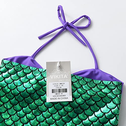 Girls One Piece Swimsuits Toddler Bathing Suit Cute Floral Sport Beach Swimwear for 3-10 Years2