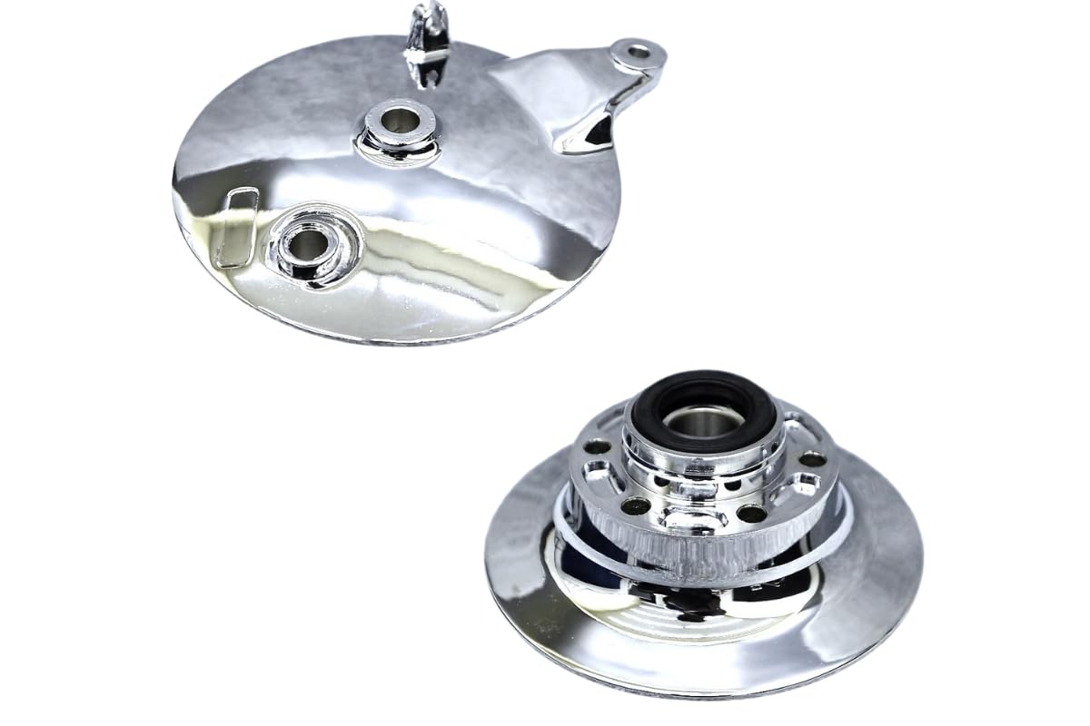 Amazon | GS400 ブレーキパネル・スプロケマウント メッキ