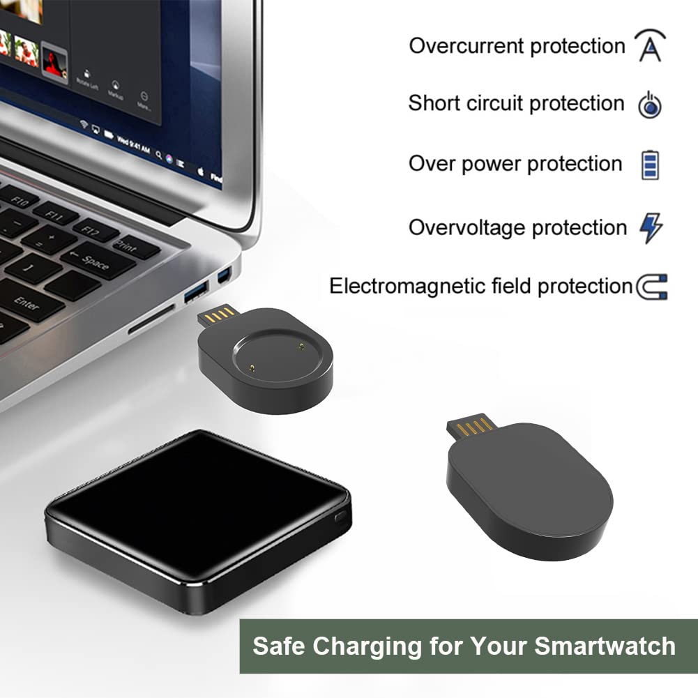 Replacement Charger Station Compatible with Amazfit GTR 3, GTR 3 Pro, GTS 3,Amazfit t-rex 2,Portable Cordless Magnetic USB Charger Dock,Charger Stand for Amazfit SmartWatch… : Cell Phones & Accessories