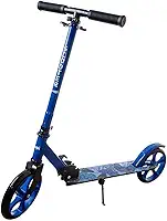 Patinete Juvenil Dobrável Com Descanso Azul Yuupi