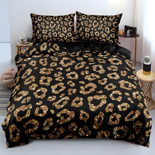 Housse de couette 140x200 microfibre douce avec fermeture éclair pratique - 2