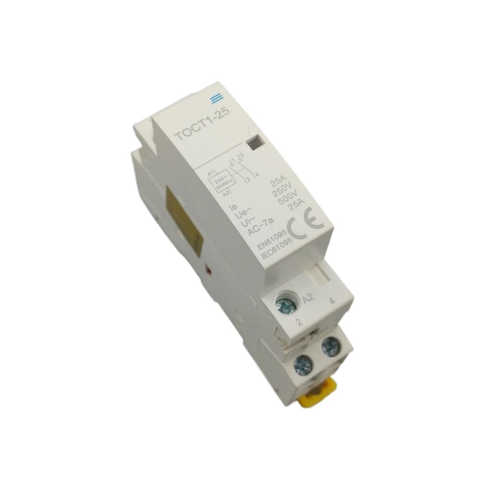 RCGKNNMUZ CT1 2P 25A 24V Coil 50/60HZ Rail Household AC Modular contactor 2NO or 1NO 1NC