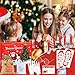 Santa Evidence Kit - Proof of Santa Visit - Santa Footprint Stencil with Snow, Santa Drivers License Button Glasses Gloves, Nice List Certificate Bell Reindeer Bag, Christmas Eve Gift Box Fillers